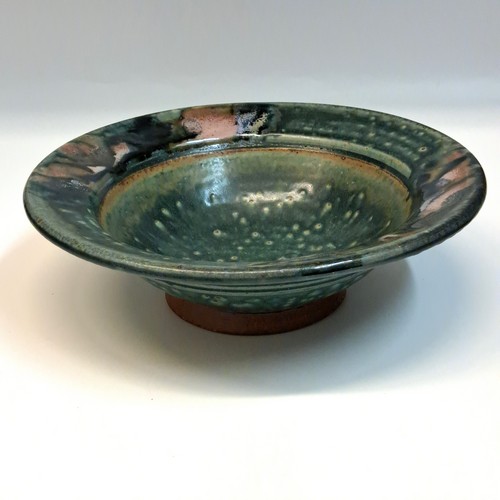 #240720 Bowl, Forest Green $22 at Hunter Wolff Gallery